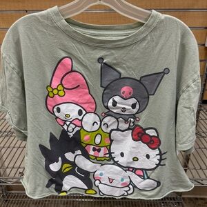 Cute hello kitty shirt. Sanrio brand. Cropped